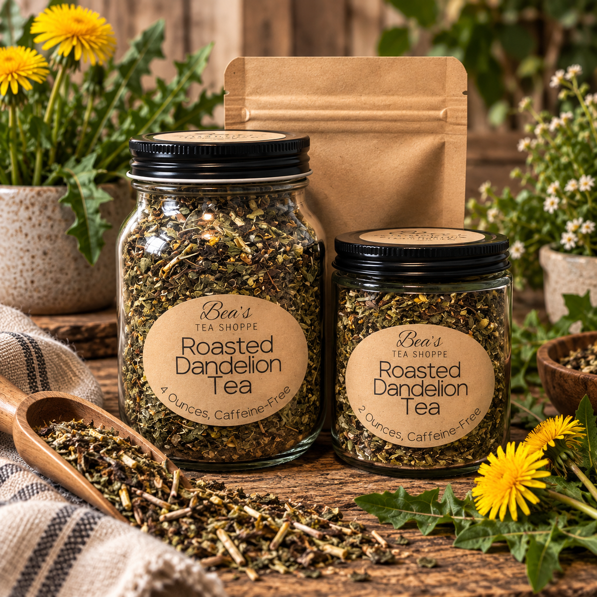 Roasted Dandelion Tea