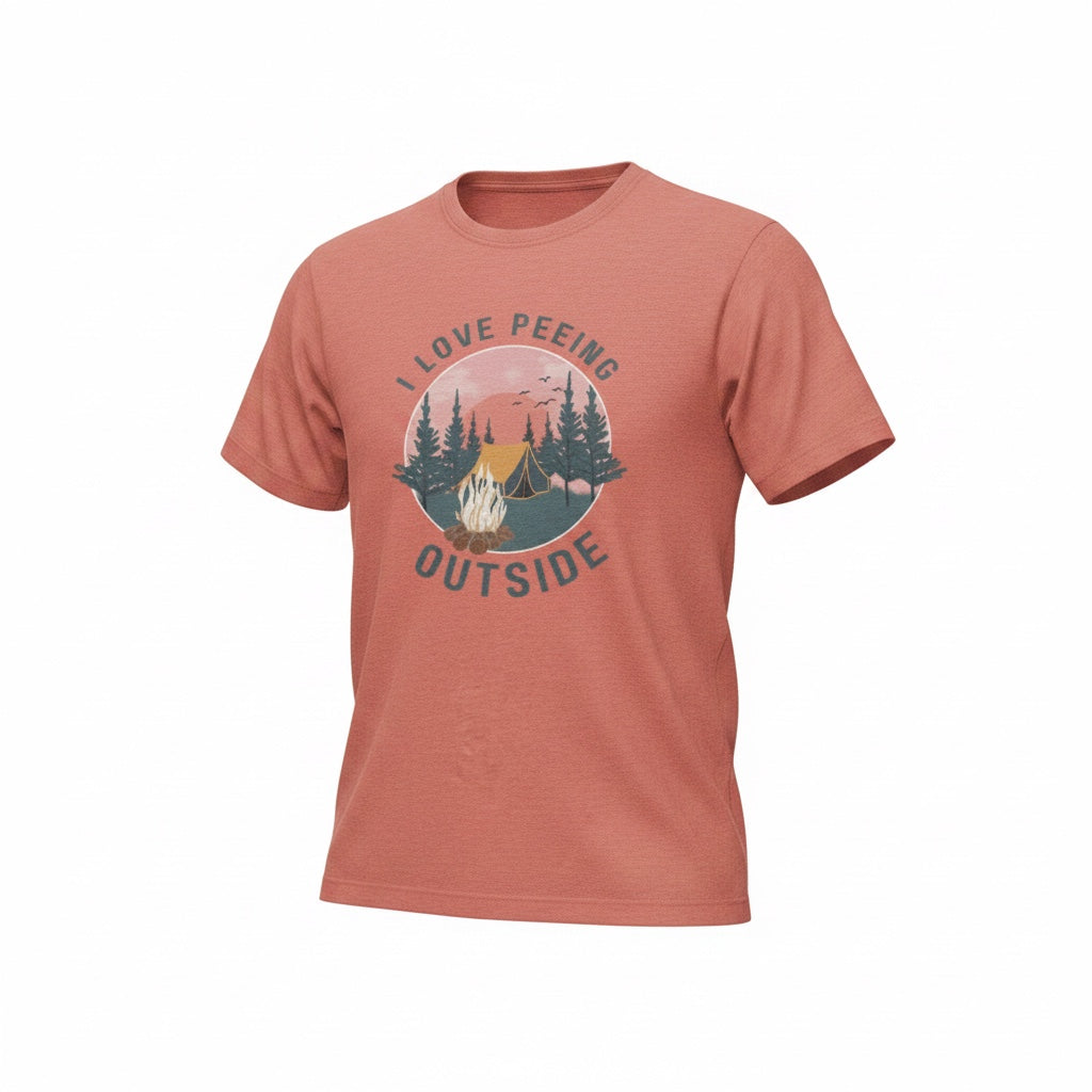 Peeing Outside - Camping