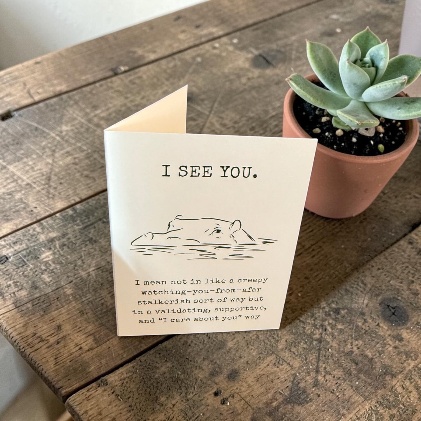I See You Card