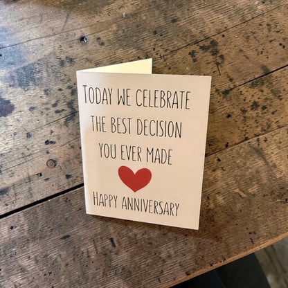 Best Decision Anniversary