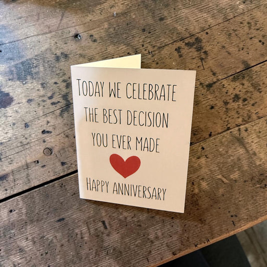 Best Decision Anniversary